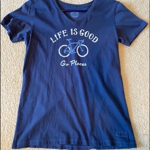 Life is good t shirt